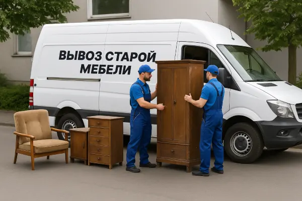 Вывоз старой мебели